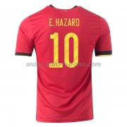 Camisetas De Futbol Selección Bélgica Eurocopa 2020 Eden Hazard 10 Primera Equipación..
